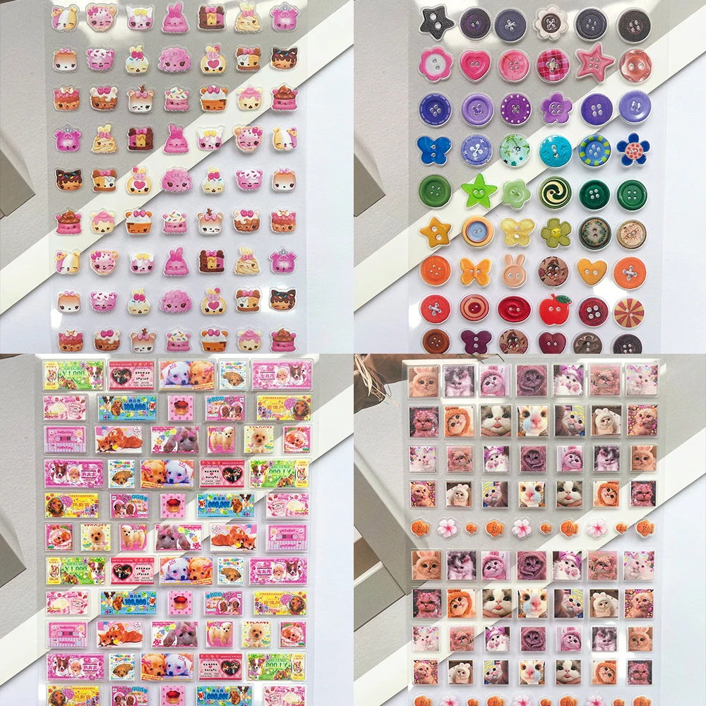Nail Art Design - Mini Pvc Funny Cat Poster Goods