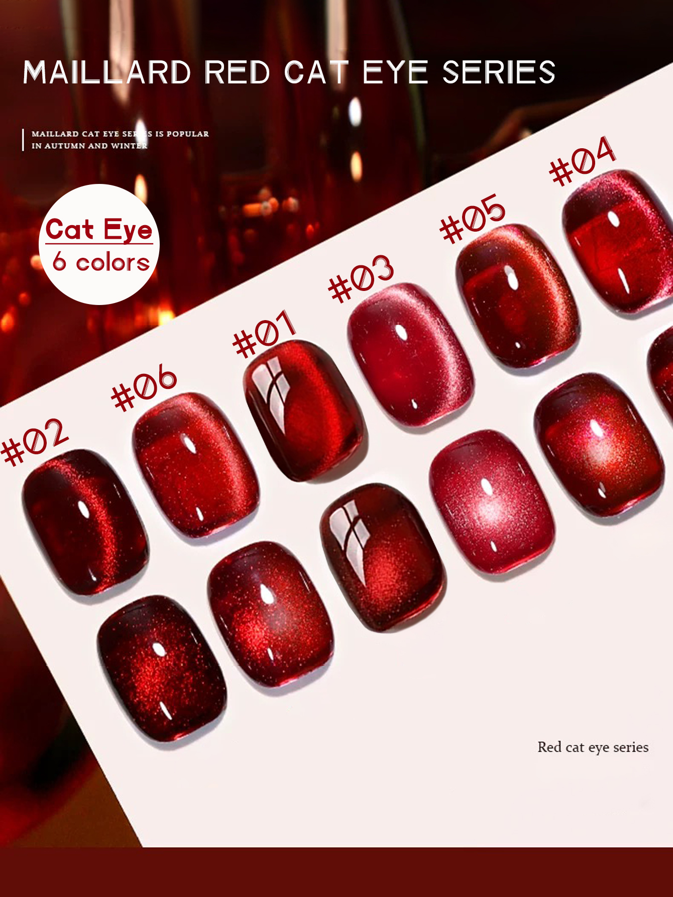 1-12pcs TC Cherry Wine Red Tra - Nail Art Red Cherry reseña y precio