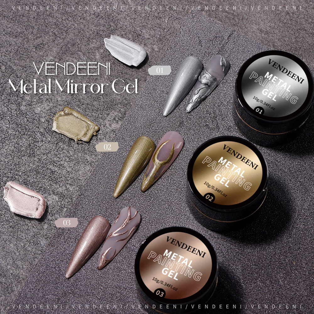 Vendeeni TPO HEMA FREE Metal P - Nail Art Rose Gold reseña y precio