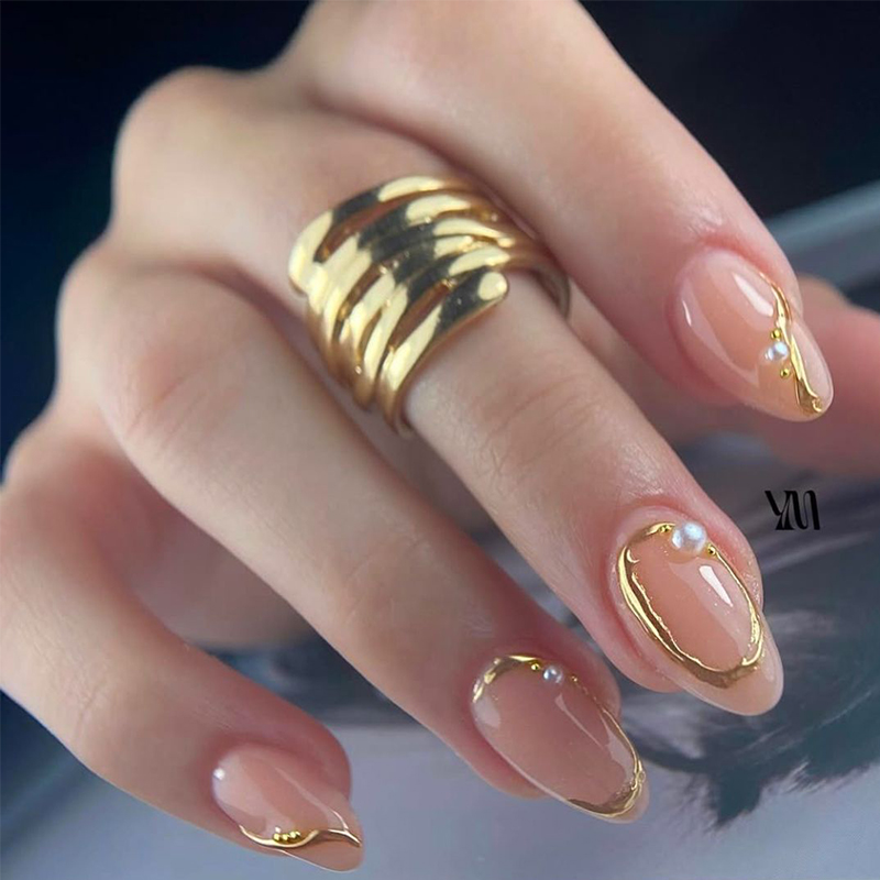 MTSSII 2/3Pcs Metallic Liner G - Nail Art Rose Gold reseña y precio