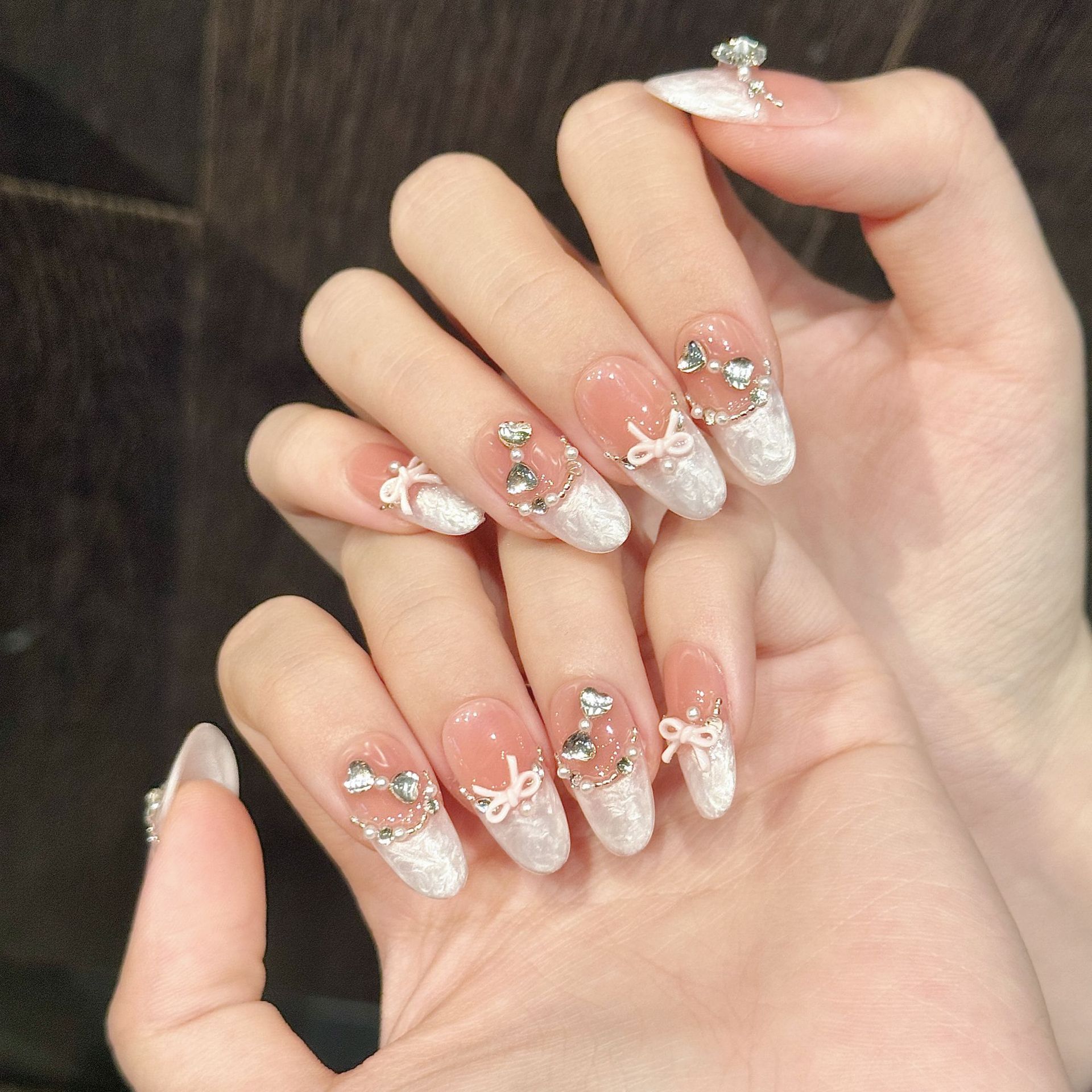 10pcs Handmade Press on Nails  - Nail Art Strawberry reseña y precio