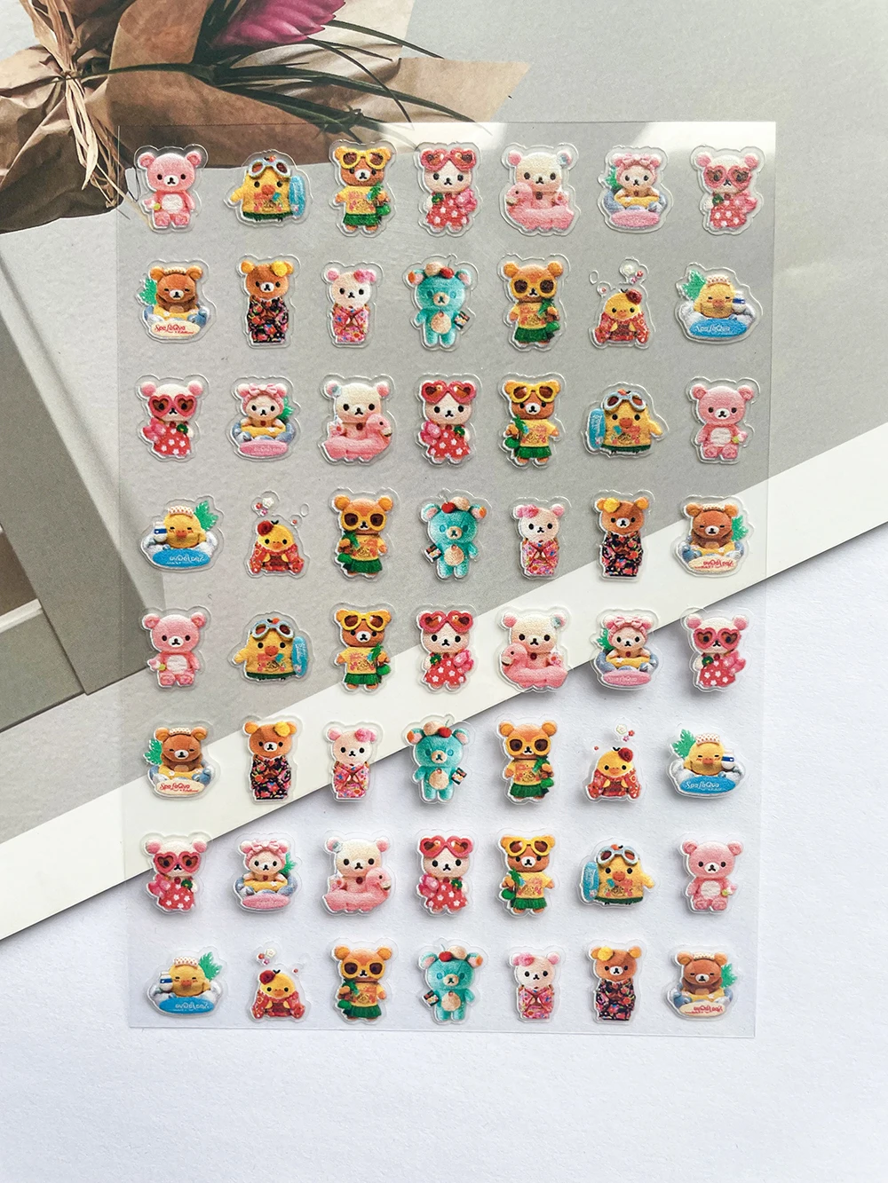 Pvc Super Mini Rilakkuma Poste - Nail Art Design reseña y precio