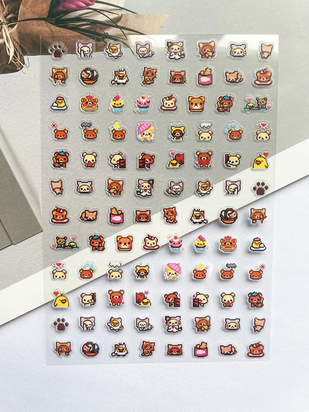 Pvc Super Mini Rilakkuma Poste - Nail Art Design reseña y precio
