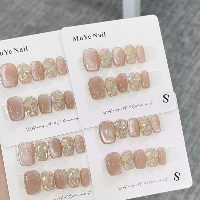 24pcs Summer Short Presss on N - Nail Art Design reseña y precio