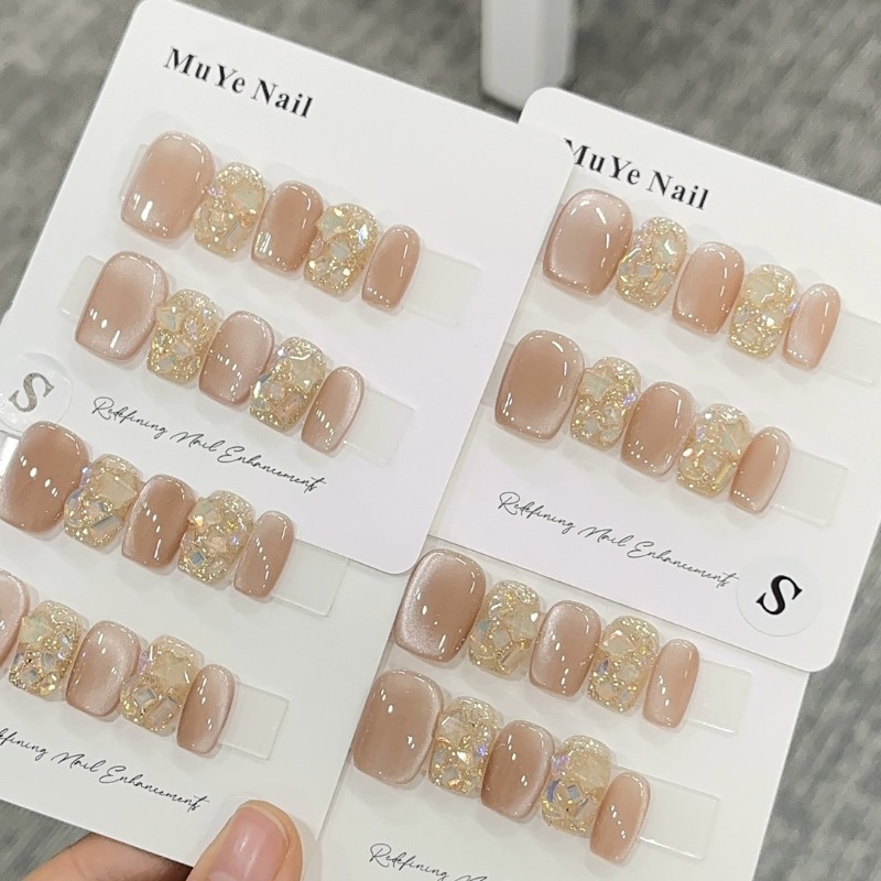 24pcs Summer Short Presss on N - Nail Art Design reseña y precio