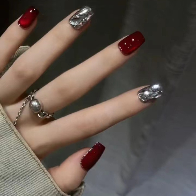 24pcs Summer Short Presss on N - Nail Art Design reseña y precio