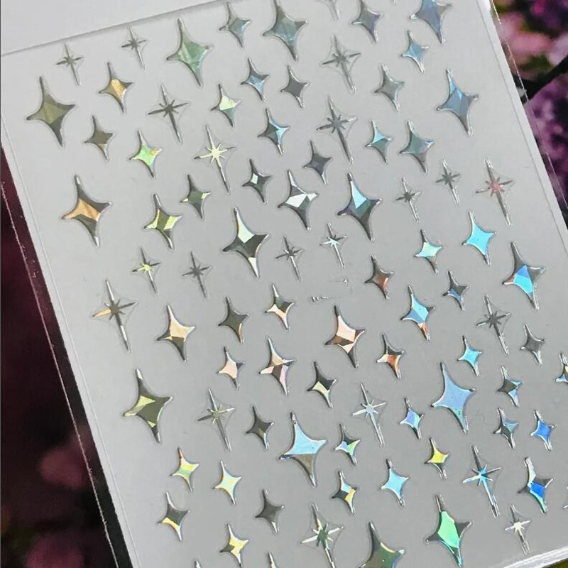 3D Laser Silver/Rose Gold Holl - Nail Art Rose Gold reseña y precio