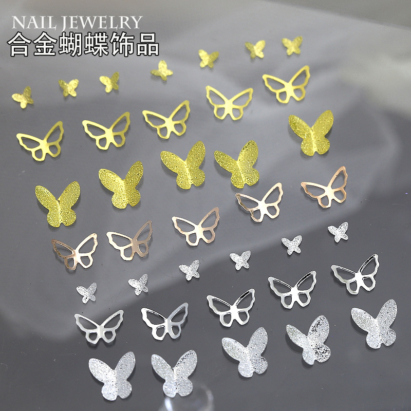 100PCS Glossy Metallic Mini Bu - Nail Art Rose Gold reseña y precio