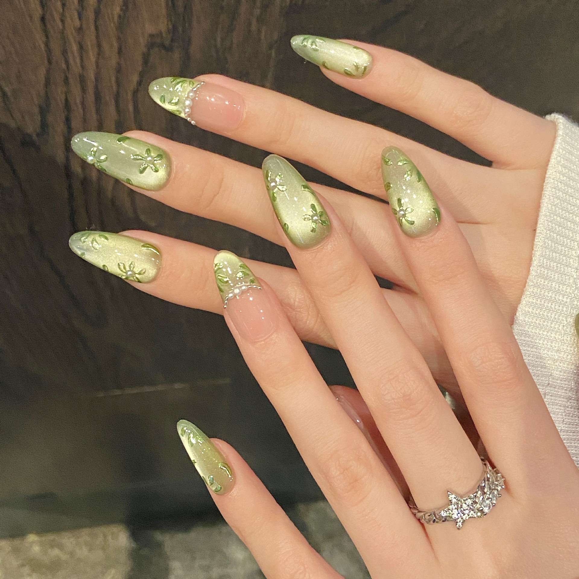 10pcs Handmade Press on Nails  - Nail Art Strawberry reseña y precio