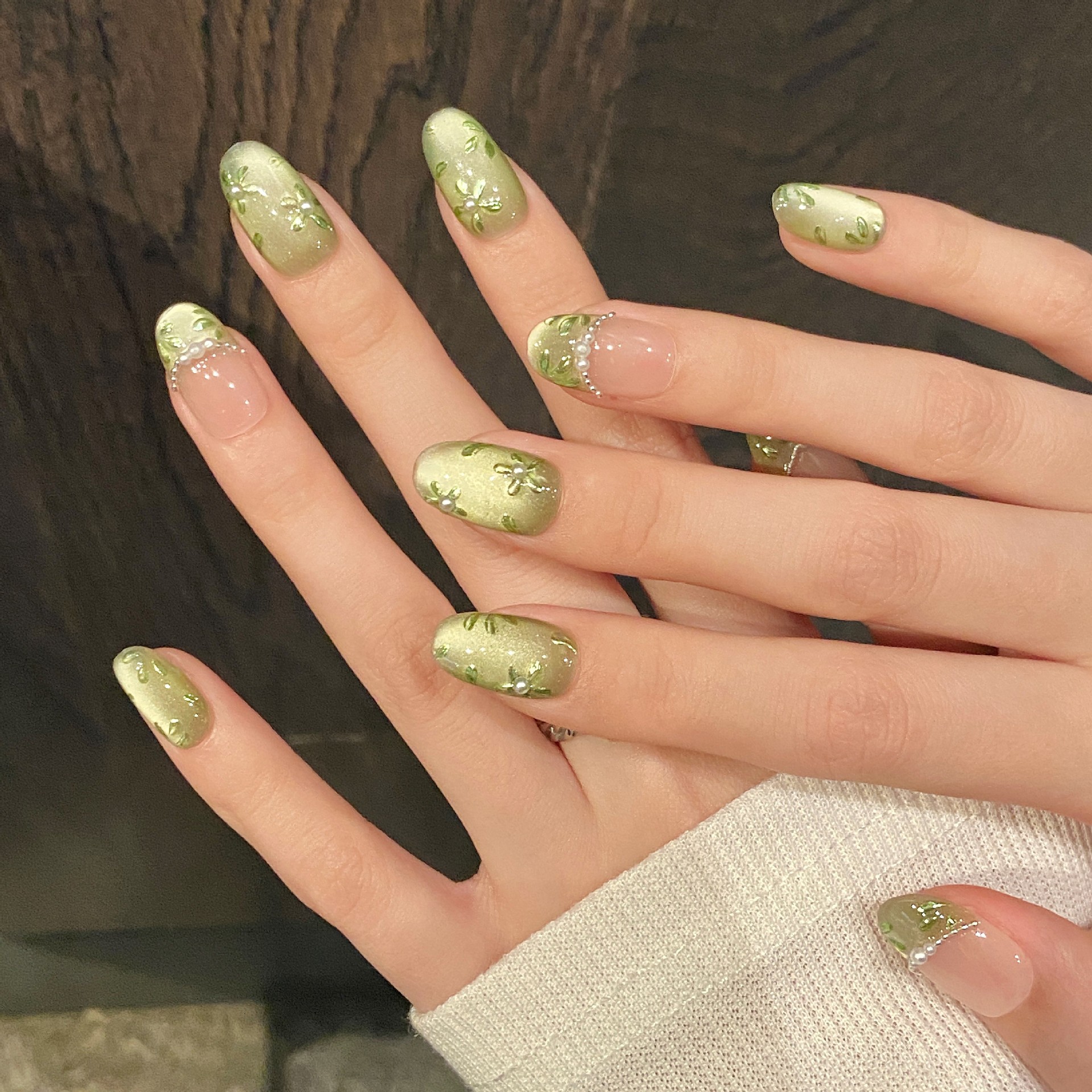 10pcs Handmade Press on Nails  - Nail Art Strawberry reseña y precio