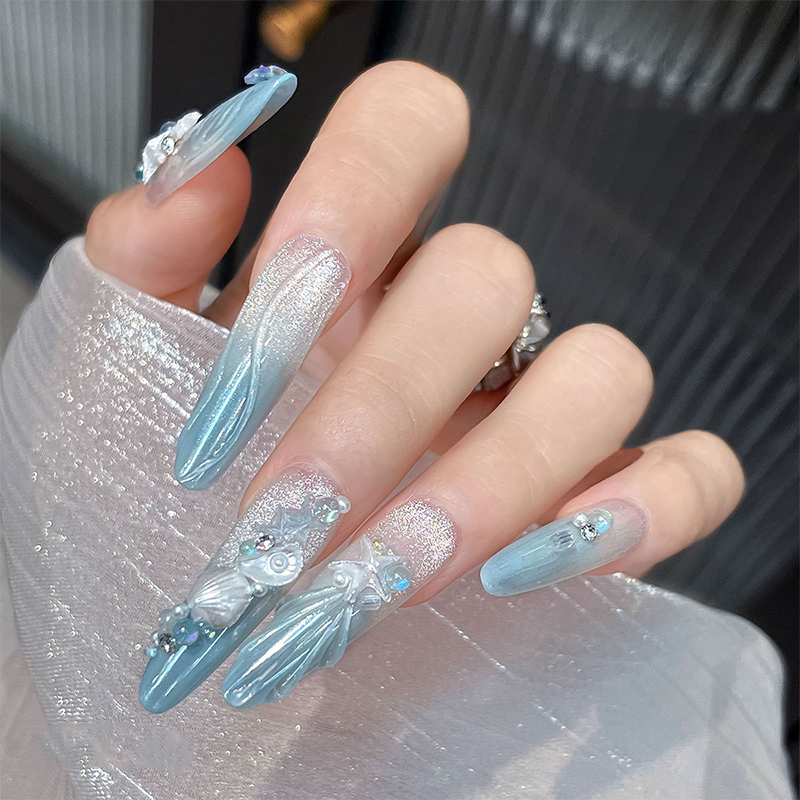 50Pcs Mix Ocean Series Pearl S - Nail Art Design reseña y precio