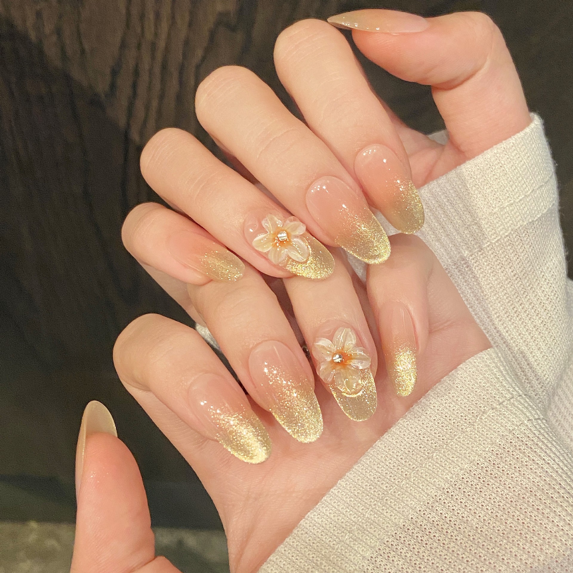 10pcs Handmade Press on Nails  - Nail Art Design reseña y precio
