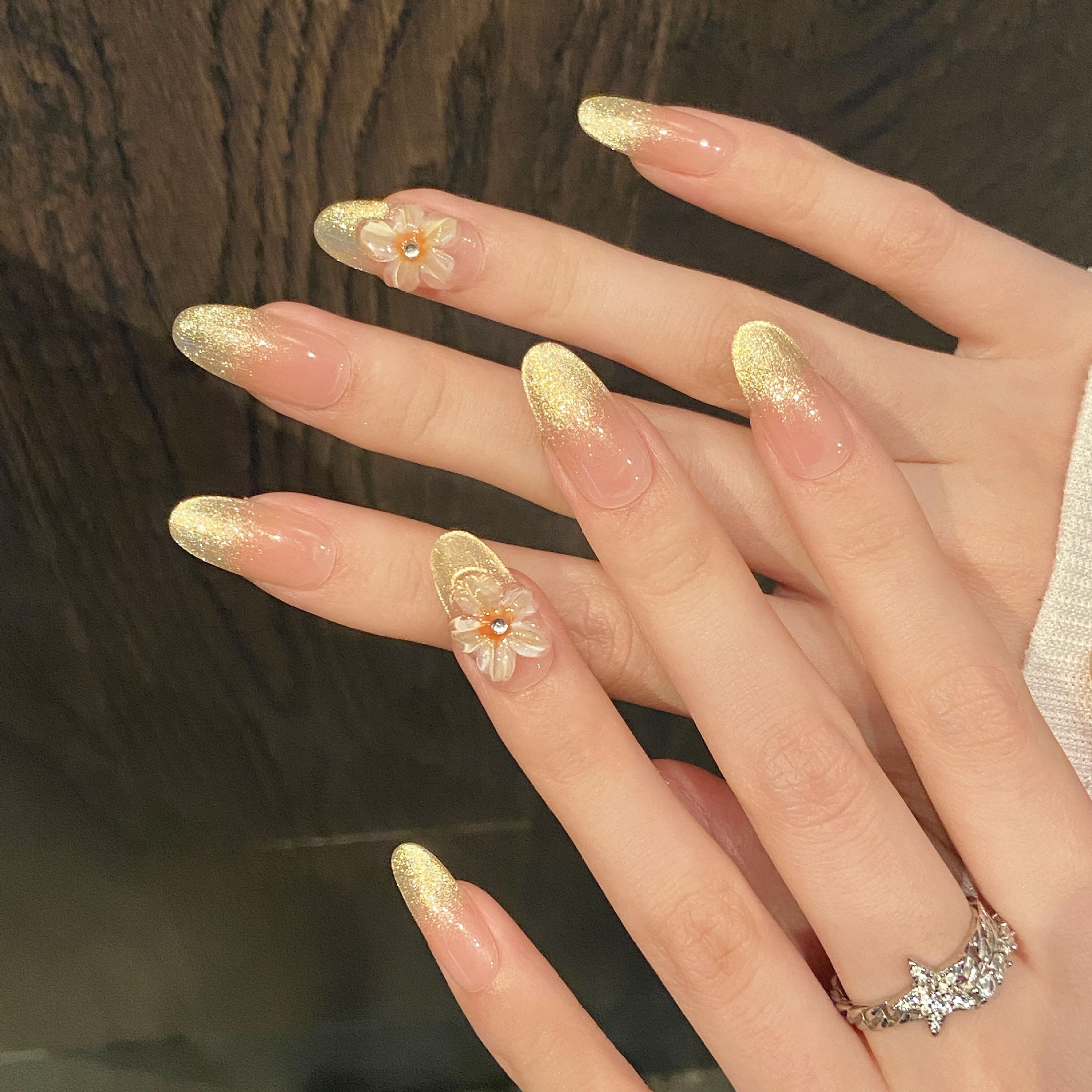 10pcs Handmade Press on Nails  - Nail Art Design reseña y precio