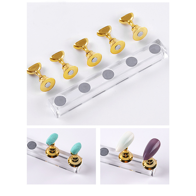 5/30pcs/Set Magnetic Nail Hold - Nail Art Sch reseña y precio