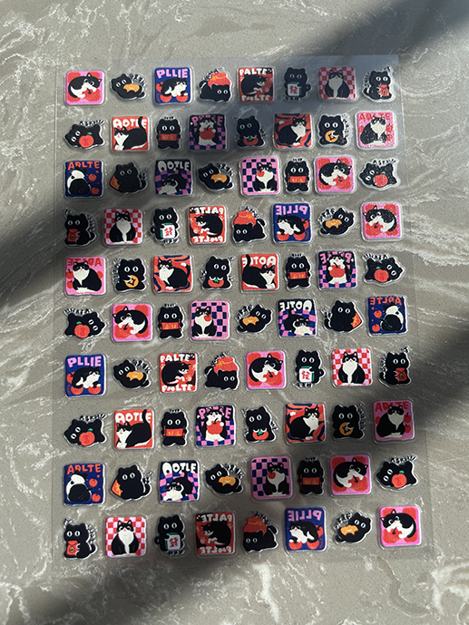 Mini Pvc Kawaii Pattern Poster - Nail Art Design reseña y precio