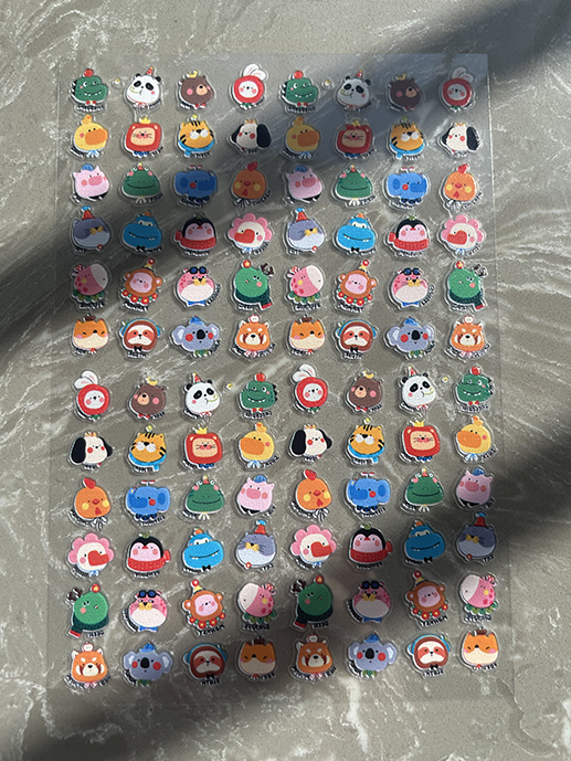 Mini Pvc Kawaii Pattern Poster - Nail Art Design reseña y precio