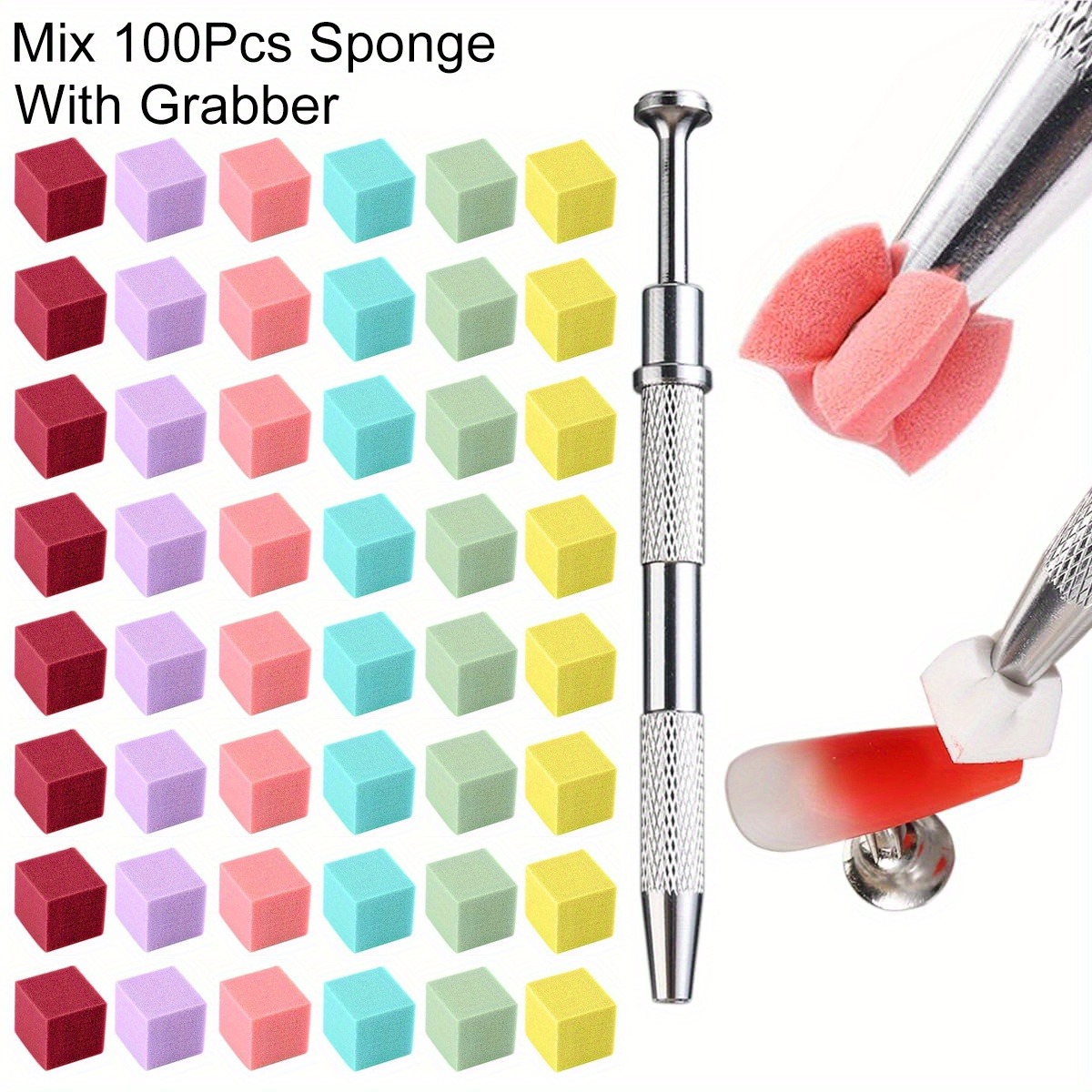 1/50/100Pcs Square Nail Art Sp - Nail Art Sch reseña y precio