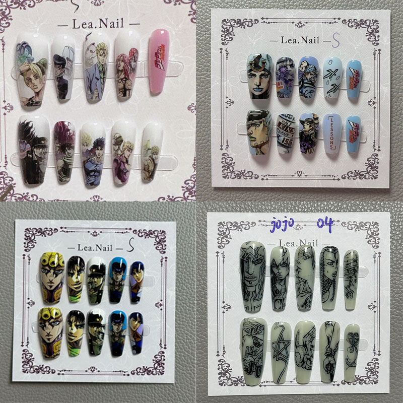 JOJO Nail Art Student Anime Ca - Nail Art Design reseña y precio