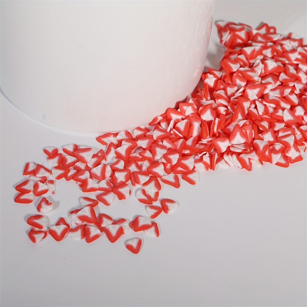 Red white strawberry shaped sl - Nail Art Strawberry reseña y precio