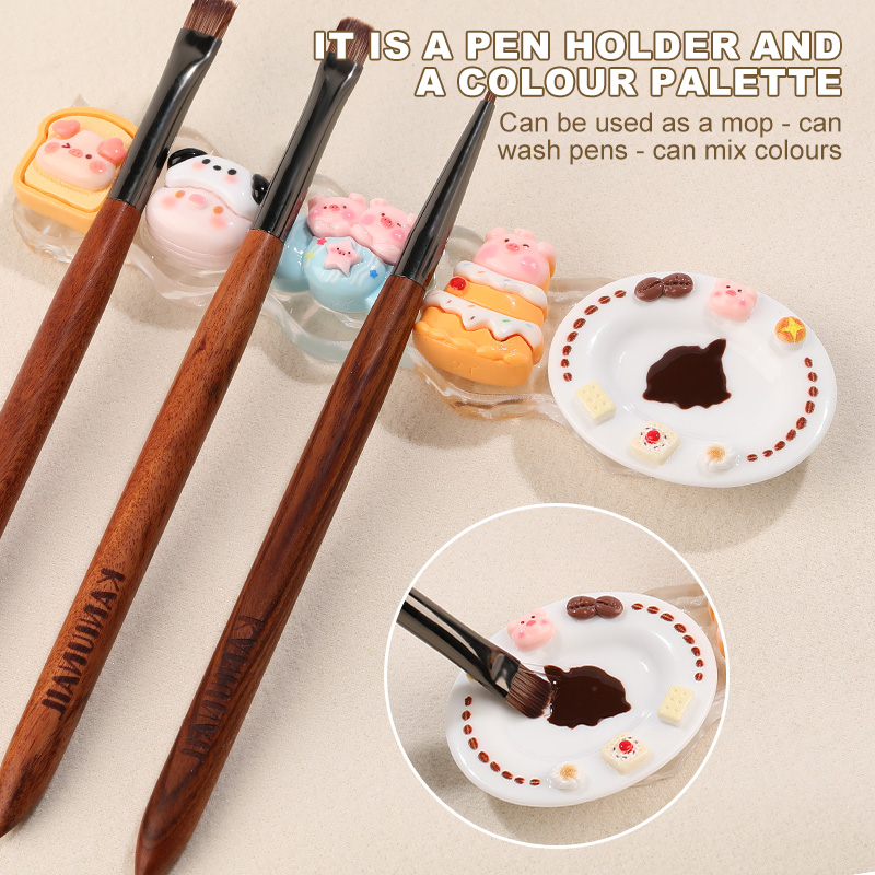 KANIU Cute Animal Nail Brush H - Nail Art Sch reseña y precio
