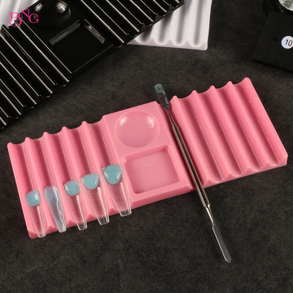 BNG Dual Form Holder Plastic P - Nail Art Sch reseña y precio