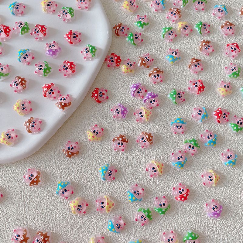 2/10/20pcs Kirby Nail Charms 3 - Nail Art Design reseña y precio