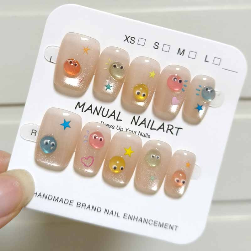 10Pcs French Style New Cute 3D - Nail Art Strawberry reseña y precio