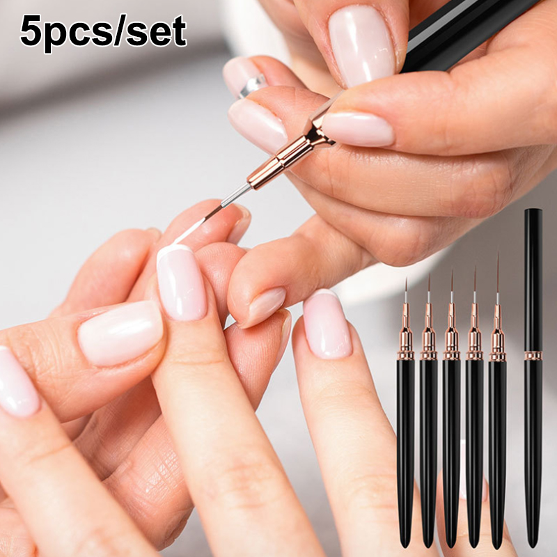 #5Pcs/Set Professional Nail Ar - Nail Art Sch reseña y precio