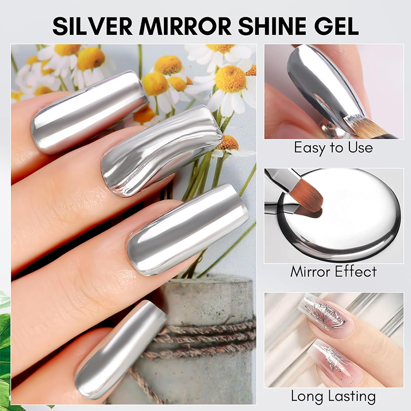 Metallic Painting Gel Chrome G - Nail Art Rose Gold reseña y precio