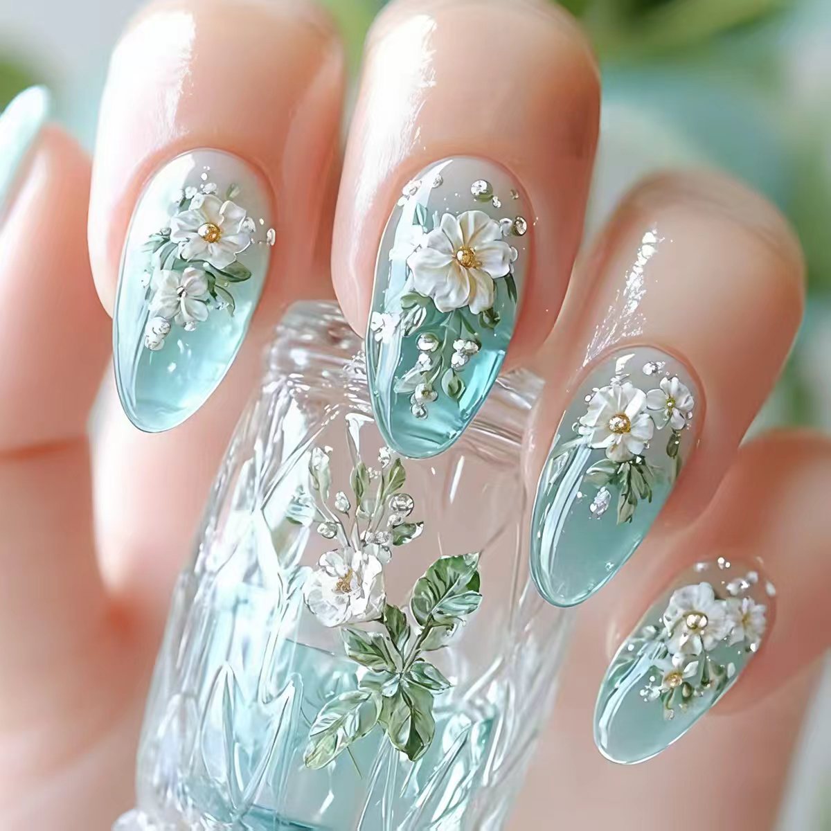 Medium fake nails for women gi - Nail Art Design reseña y precio