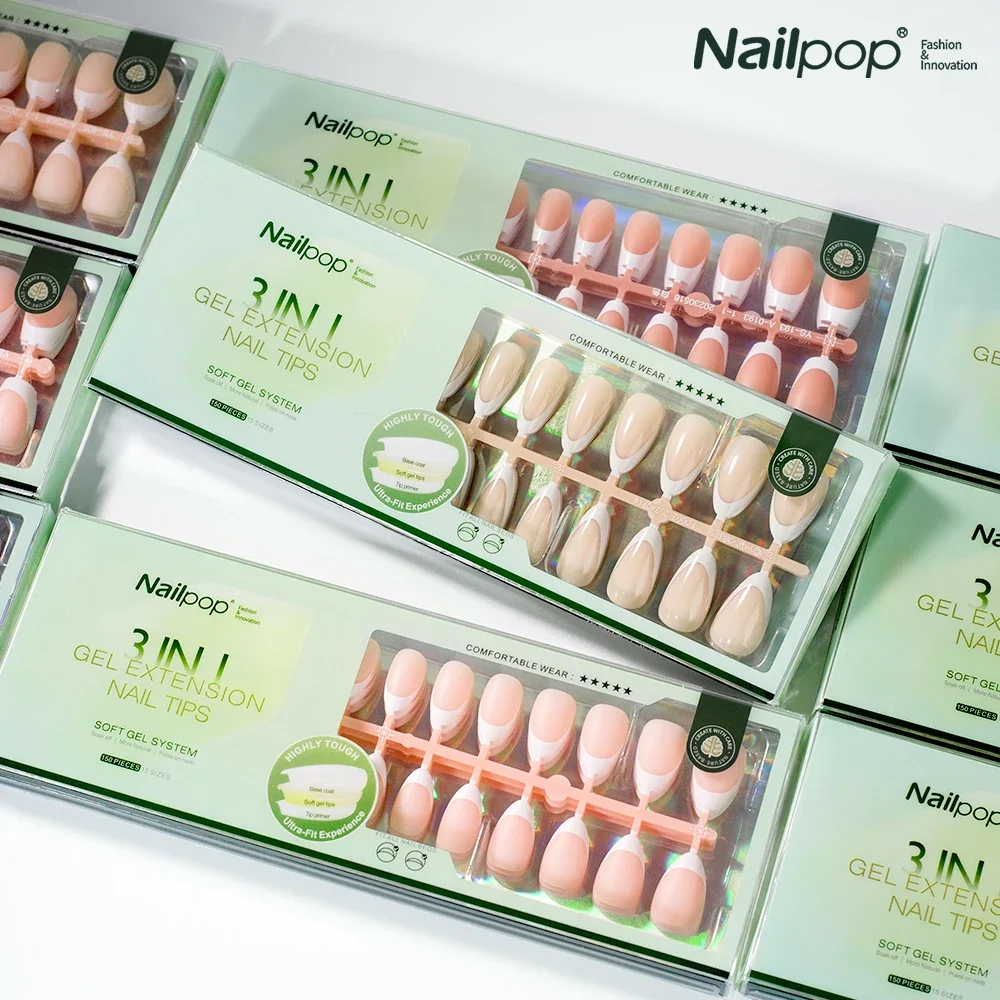 Nailpop 3 in 1 French Gel Nail - Nail Art French reseña y precio