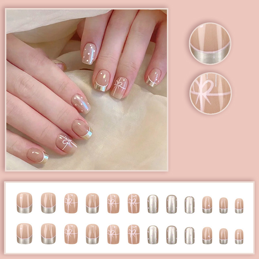 Short Square fake nails for wo - Nail Art Red Cherry reseña y precio