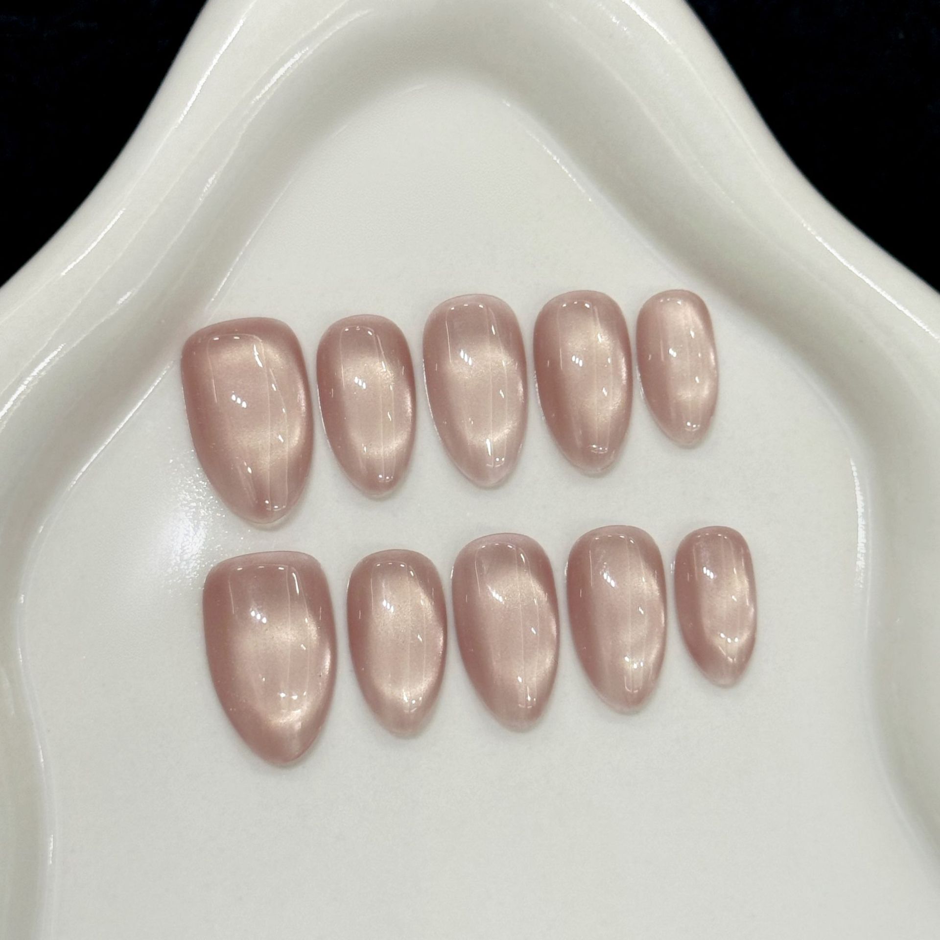 10pcs Handmade Press On Nails  - Nail Art Strawberry reseña y precio