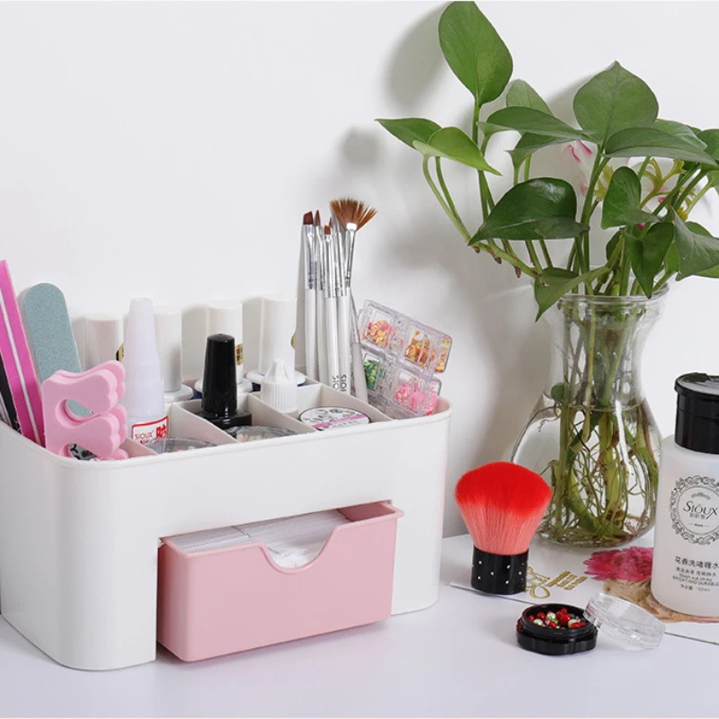 Nail Art Organizer Desktop Dra - Nail Art Sch reseña y precio
