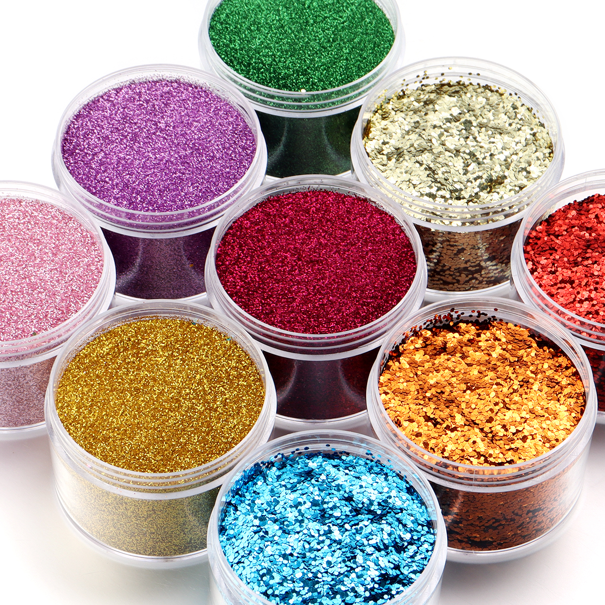 30g/Bottle Holographic Colorfu - Nail Art Design reseña y precio