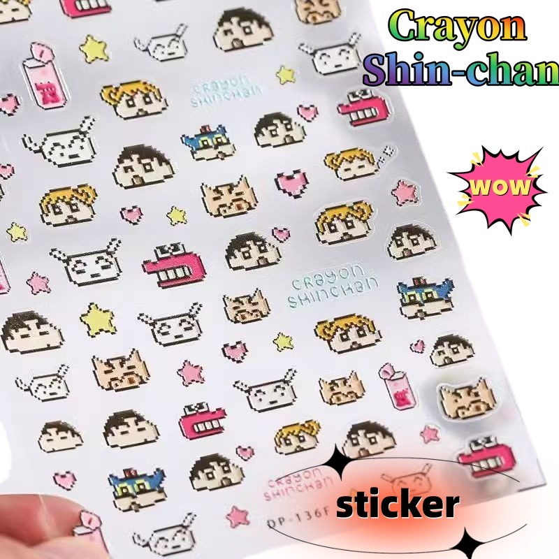 Crayon Shin-chan Creative Pape - Nail Art Design reseña y precio
