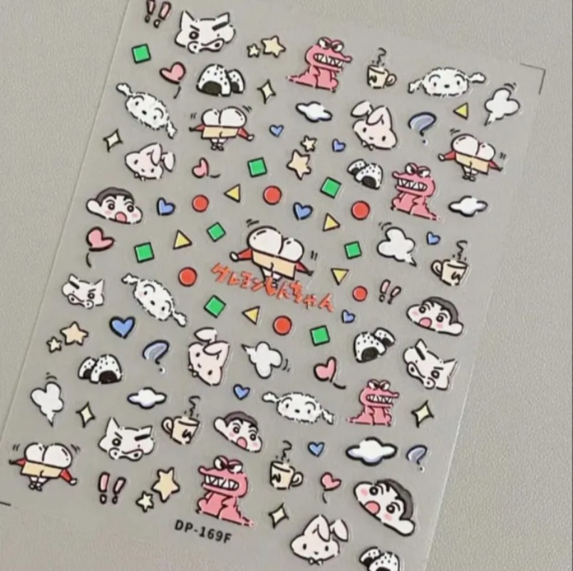 Crayon Shin-chan Creative Pape - Nail Art Design reseña y precio