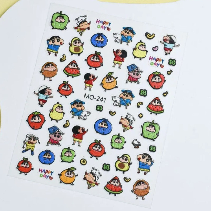 Crayon Shin-chan Creative Pape - Nail Art Design reseña y precio