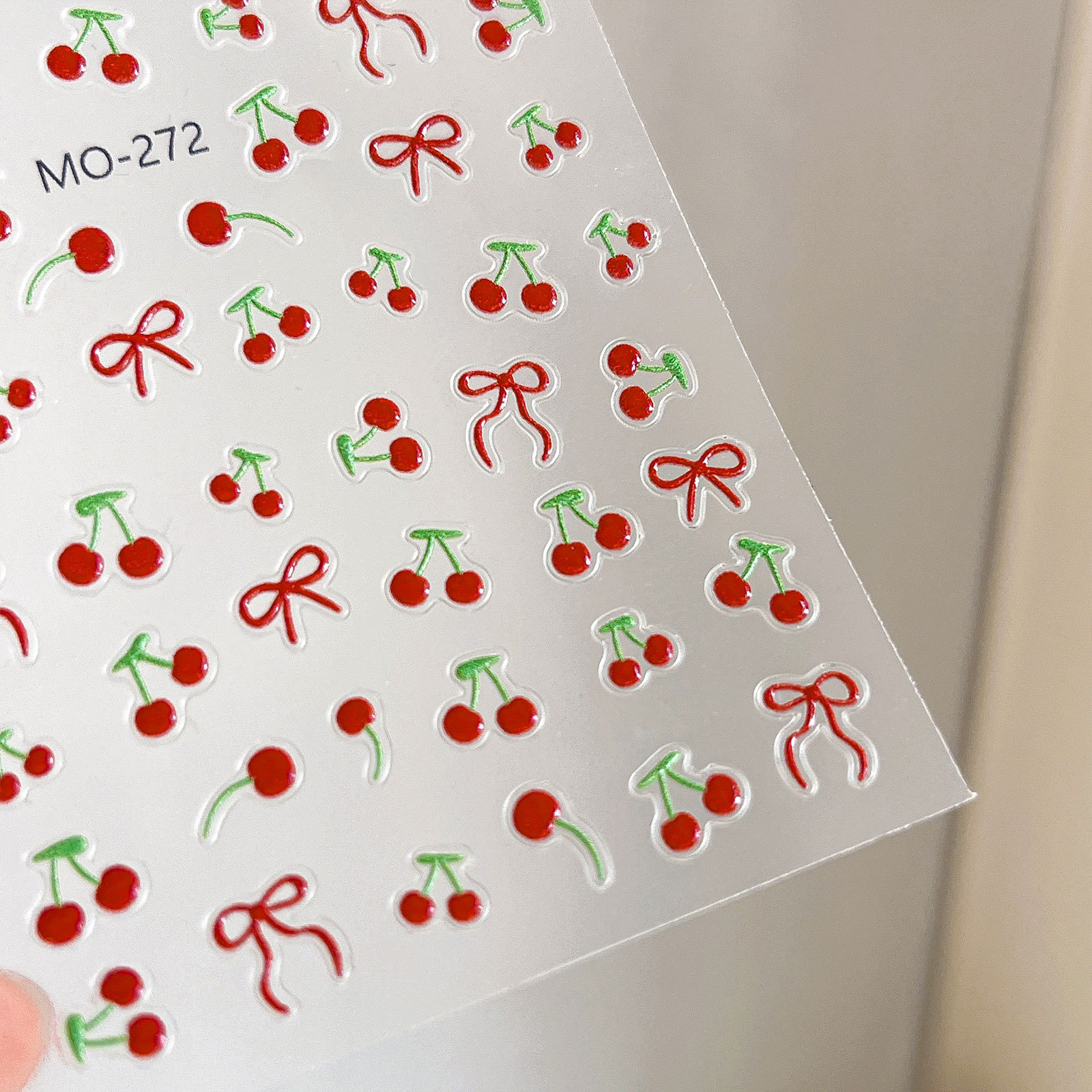 Sweet Red Cherry Nails 3D Deco - Nail Art Red Cherry reseña y precio