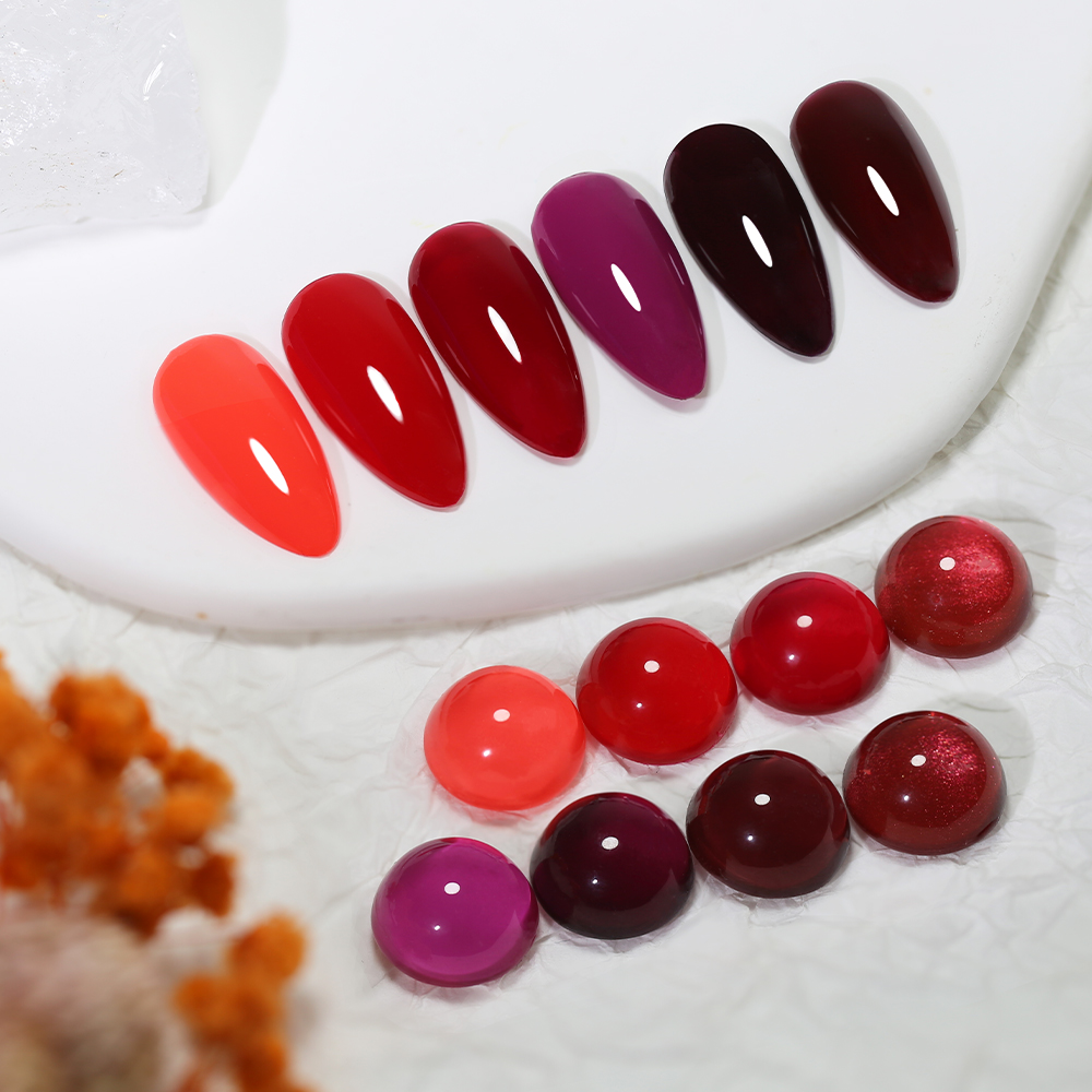 Clou Beaute Classic Red Gel Na - Nail Art Red Cherry reseña y precio