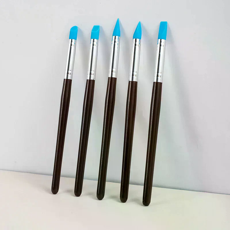 5Pcs/set Silicone Clay Sculpti - Nail Art Sch reseña y precio