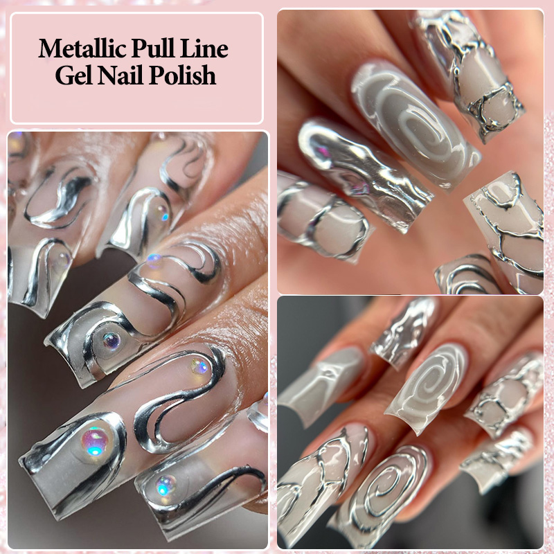 LILYCUTE 5ml Super Bright Meta - Nail Art Rose Gold reseña y precio